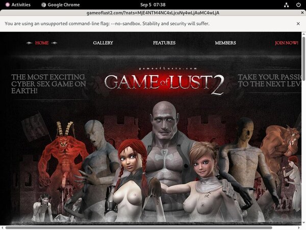 $1 Game Of Lust 2 Trial