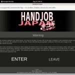 $1 Handjob Japan Trial Offer
