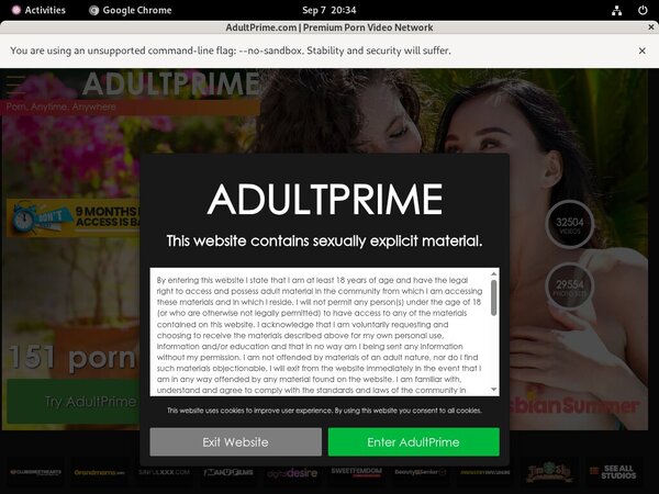 Adult Prime Coupons