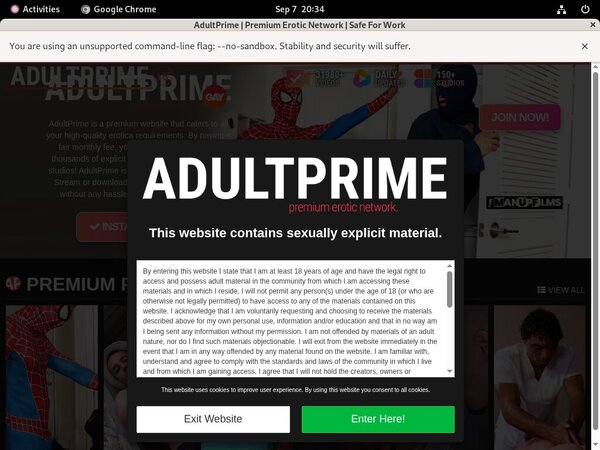 Adultprime Discount Passes