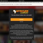 Africanlesbians Toilet