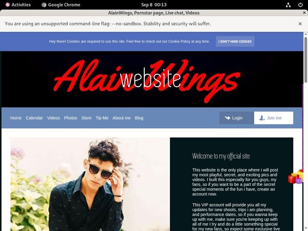 AlainWings Account Online