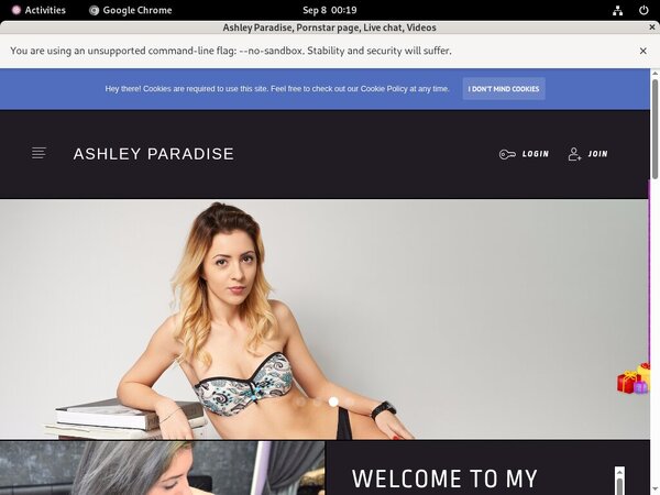 Ashleyparadise.modelcentro.com Codes