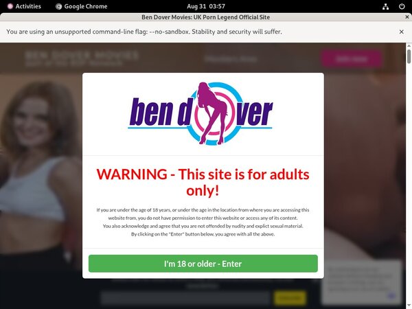 Bendovermovies Member Account