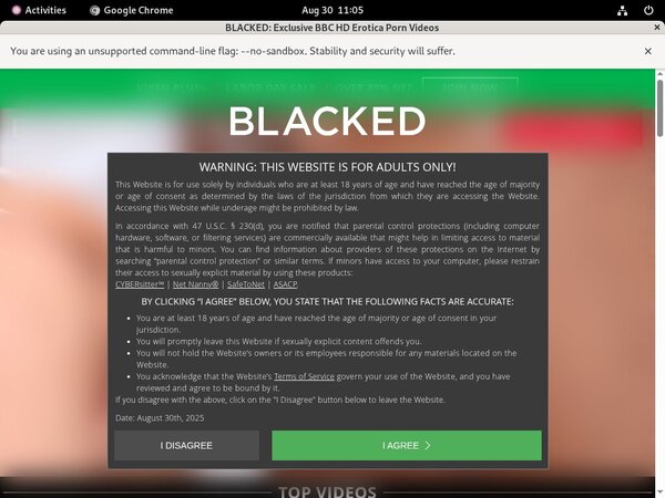 Blacked.com Discount Linkcode