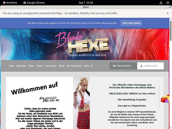 Blondehexe.net Payment Page