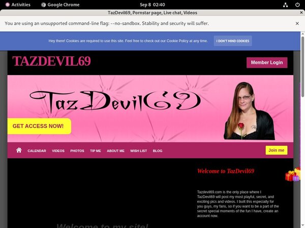 Contas Premium TazDevil69