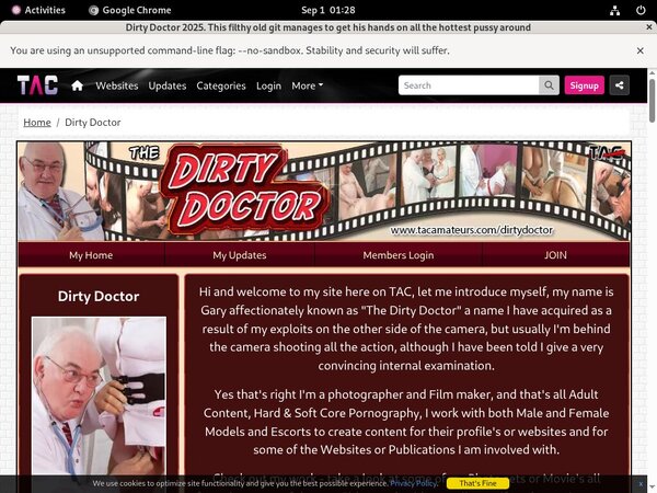 Dirty Doctor Promo Trial