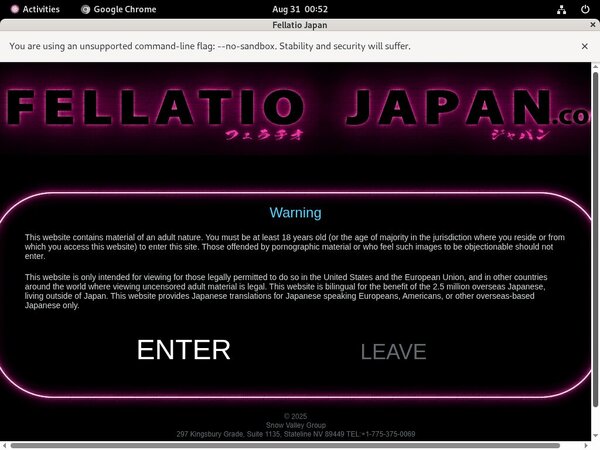 Does Fellatio Japan Use Paypal?