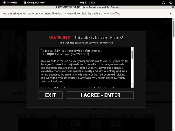 Erotiquetvlive.com Discount