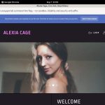 Free Alexia Cage Id
