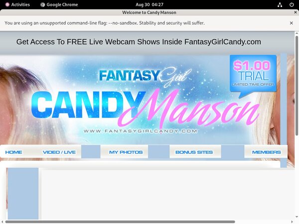 Free Fantasygirlcandy.com Coupon