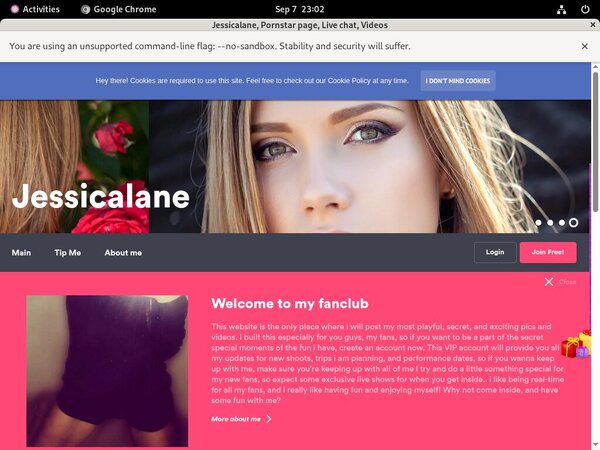 Free Jessicalane Account And Password