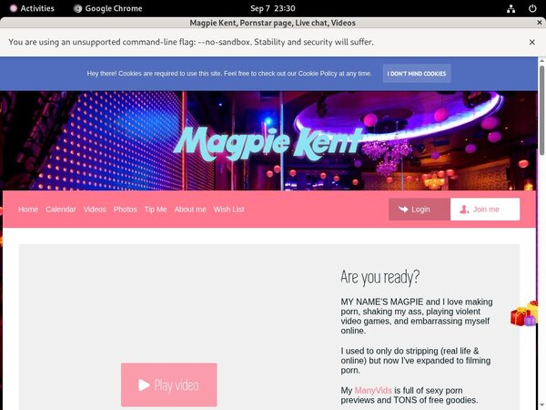 Free Magpiekent.modelcentro.com Membership Trial