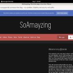 Free SoAmayzing Access