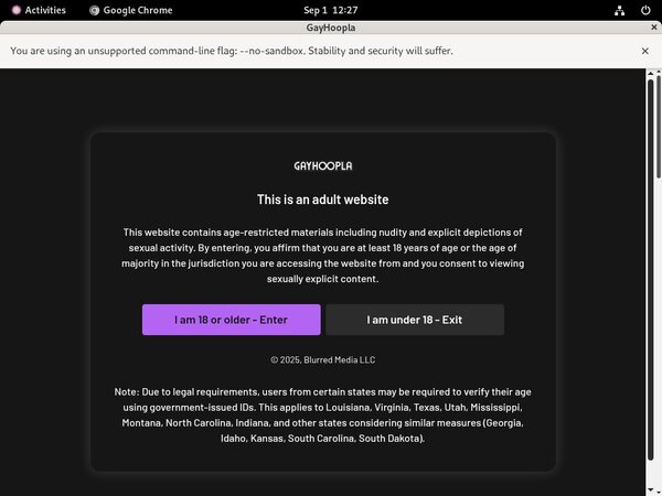 Gayhoopla.com Page
