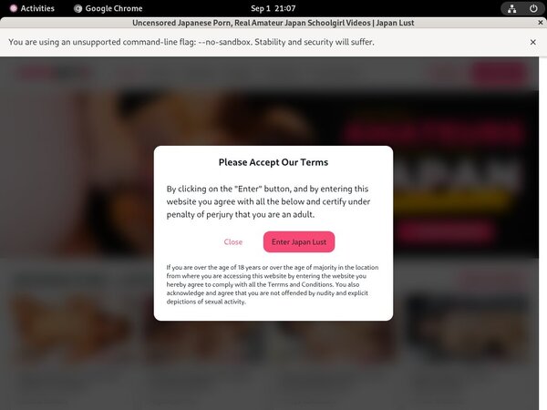 Get JapanLust Account
