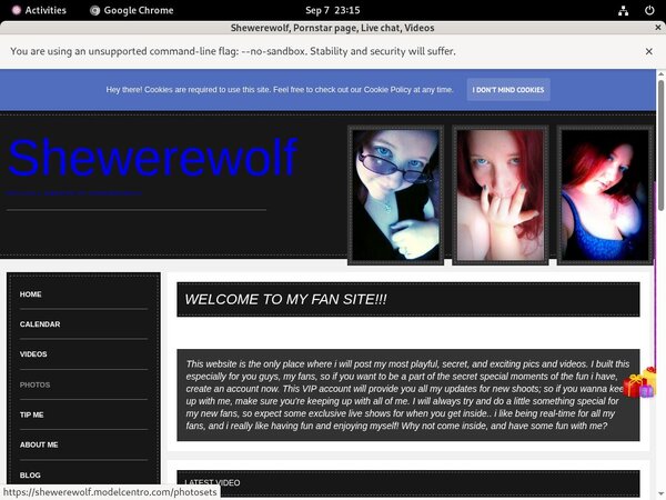 Get Shewerewolf.modelcentro.com Trial Free