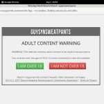 Guys In Sweatpants Buy
