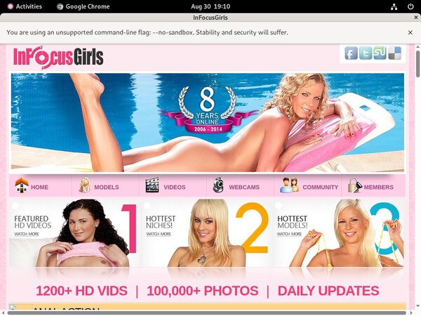 Infocusgirls Free Premium Passwords