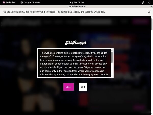 Jamesdeen.com Paypal Register