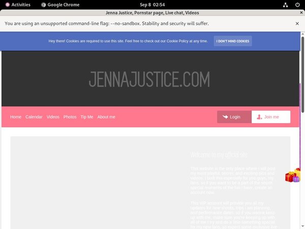 Jennajustice.modelcentro.com Site Passwords