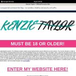Kenzietaylor.com Upcoming