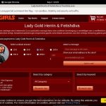 Lady Gold Fetishdiva Paypal