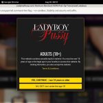 Ladyboy Pussy Tumblr