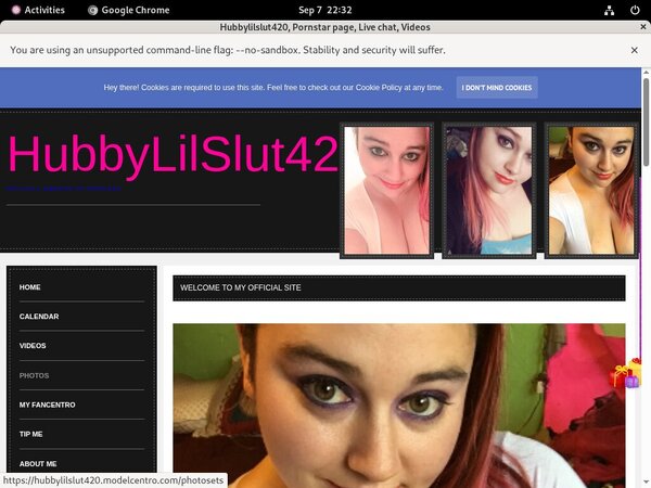 Limited Hubbylilslut420.modelcentro.com Discount Offer
