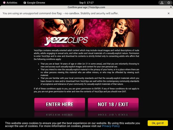 Login Com Yezzclips Free