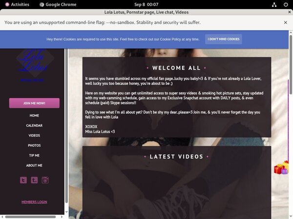Lola Lotus Premium Free Account