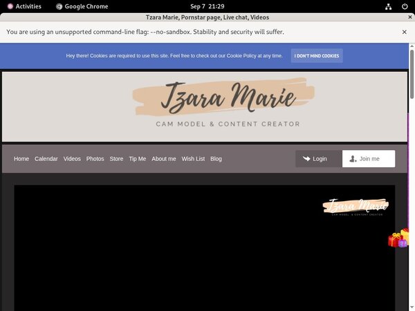 Marie Tzara Free Logins