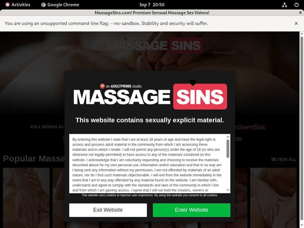 Massage Sins With Zombaio