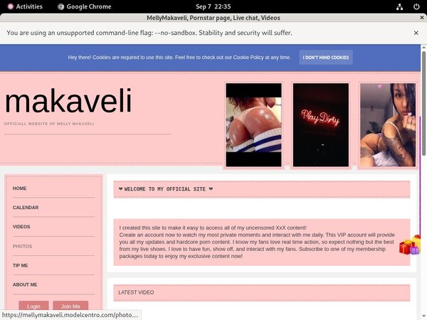 Mellymakaveli.modelcentro.com Cc Bill