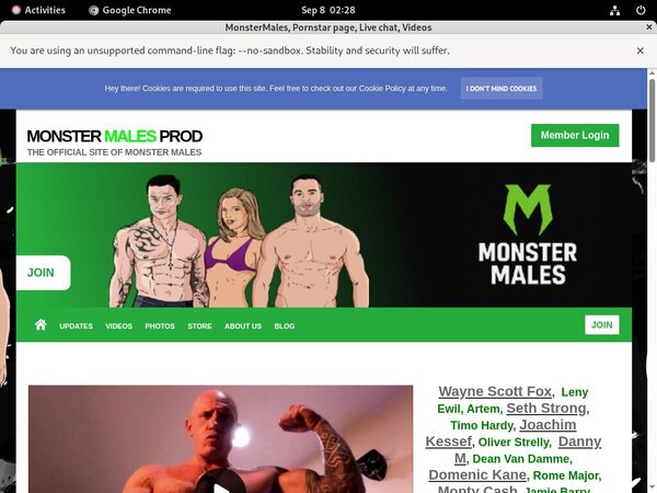 MonsterMales Account Forum