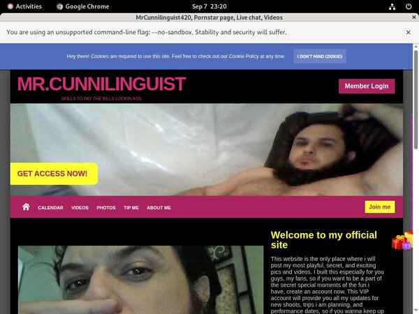 MrCunnilinguist420 One Time Discount
