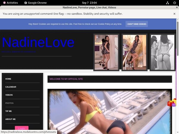 NadineLove Discount Join Page