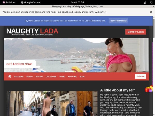 Naughty Lada Membership Account Naughty Lada Membership Account