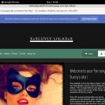 New XxXLuvlyLolaXxX Promo Code