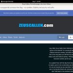 Porno Zeuscallen