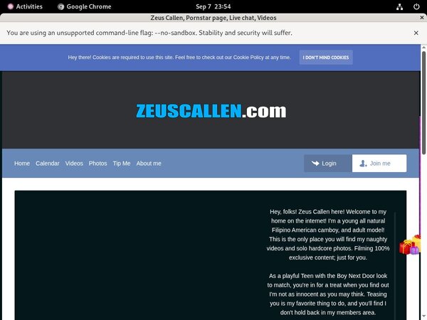 Porno Zeuscallen