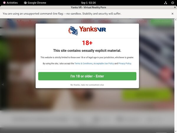 Premium Yanks VR Account