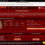 PrincessSerena Create Account