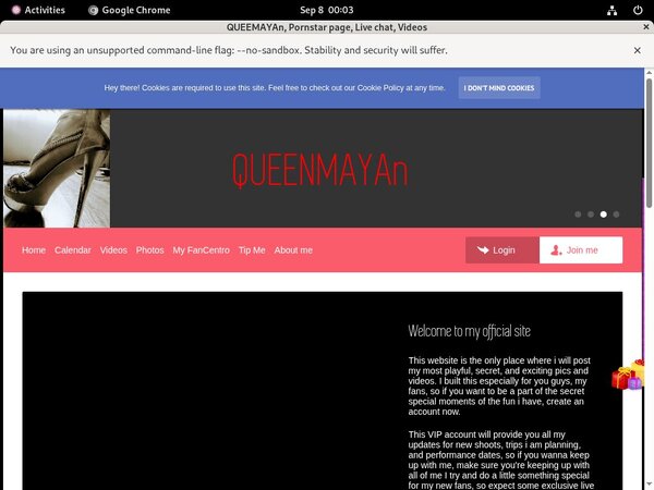Queenmayan.modelcentro.com Xxx Passwords