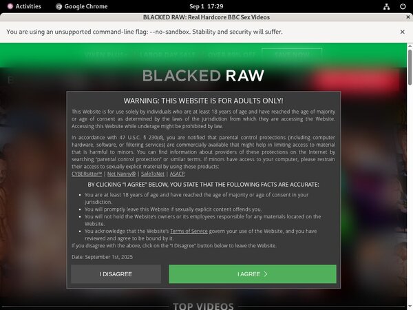 Raw Blacked Day Trial