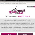 Real Girls Gone Bad Porn Site