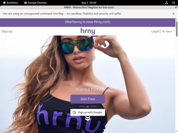Register Uberhorny