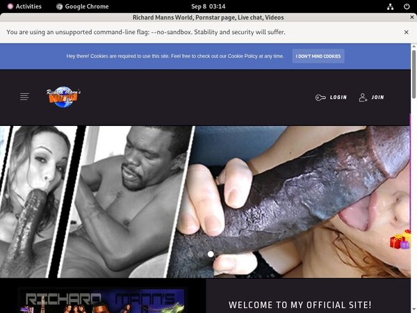 Richardmannsworldlive.modelcentro.com Free Trial Member