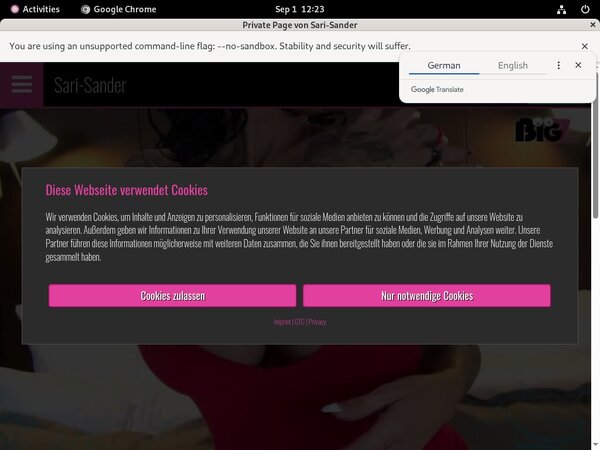 Sari Sander Member Trial